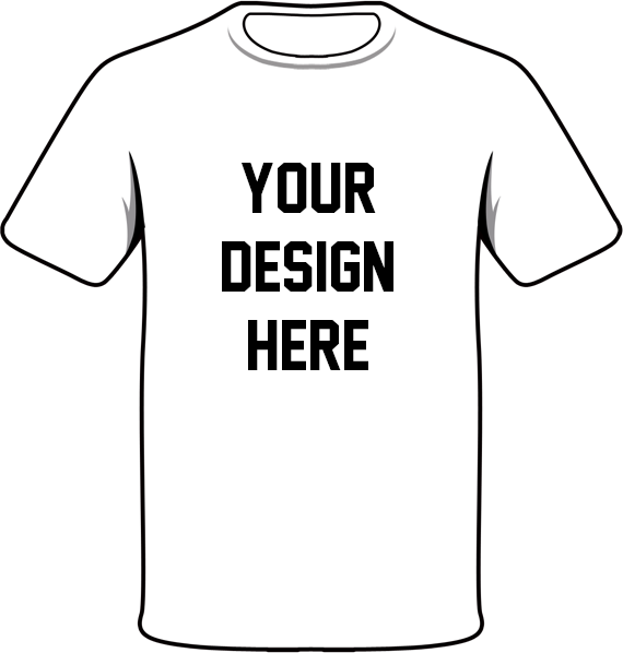 Custom Print T-Shirt (Full Front)