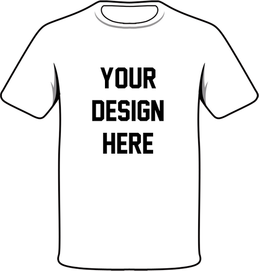 Custom Print T-Shirt (Full Front)